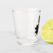 Hemelse Kitsune – Bewaker van de Vier Staarten.  Shot Glas (Links)