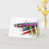 Hemelse Kleuren Kaart (Gele Bloem)