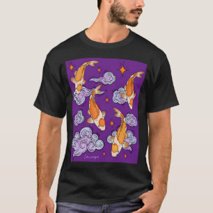 Hemelse Koi Droomlandschap T-shirt