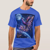 Hemelse Kolibrie van het Maanlicht Rijk T-shirt (Voorkant)