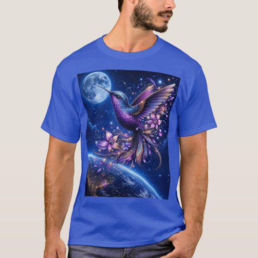 Hemelse Kolibrie van het Maanlicht Rijk T-shirt