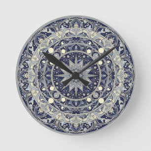 Hemelse Kompas Mandala Ster Patroon Kunst Ronde Klok