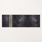 Hemelse Kosmische Galaxy Patroon Yoga Mat (Voorkant (horizontaal))