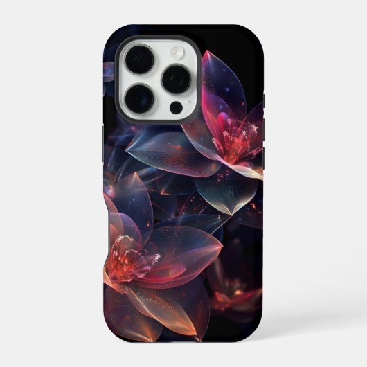 Hemelse Kosmische Lotusbloei iPhone Hoesje (Achterkant)
