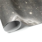 Hemelse kosmische sterrenstelsel patroon cadeaupapier (Rol Hoek)