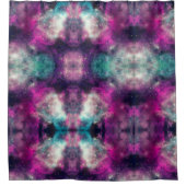 Hemelse kosmische sterrenstelsel patroon douchegordijn (Voorkant)