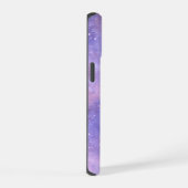 Hemelse kosmische sterrenstelsel patroon iPhone 15 case (Rechterkant)