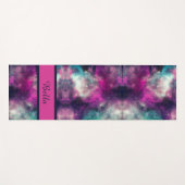 Hemelse kosmische sterrenstelsel patroon yogamat (Voorkant (horizontaal))