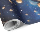 Hemelse Kosmos - betoverend Cadeaupapier (Rol Hoek)