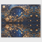 Hemelse Kosmos - betoverend Cadeaupapier (Vlak)