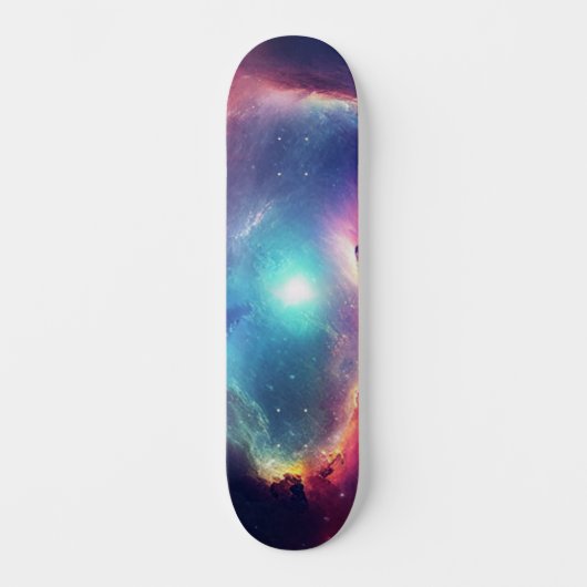 Hemelse Kosmos Moderne Ruimte Galaxy Sky Persoonlijk Skateboard (Voorkant)