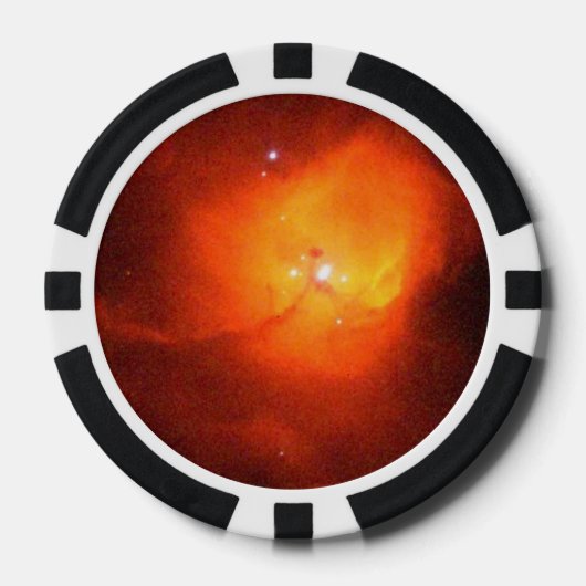 Hemelse kraamafdeling N81 in de Kleine Magellaan Poker Chips (Voorkant)