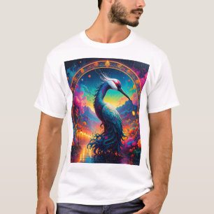 Hemelse Kraanvogel van het Lantaarnrijk T-shirt