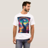 Hemelse Kraanvogel van het Lantaarnrijk T-shirt (Voorkant volledig)