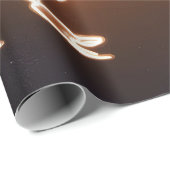 Hemelse krab kunst die kanker Zodiac Nadelen verte Cadeaupapier (Rol Hoek)