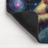 Hemelse Kristal in de Palm Galaxy Spacy Muismat (Hoek)