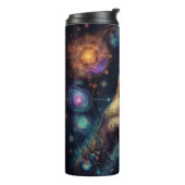 Hemelse Kristal in de Palm Galaxy Spacy Thermosbeker (Gedraaid links)