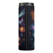 Hemelse Kristal in de Palm Galaxy Spacy Thermosbeker (Achterkant)