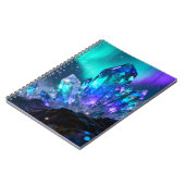 Hemelse Kristal Spiraal Notebook Notitieboek (Linkerzijde)