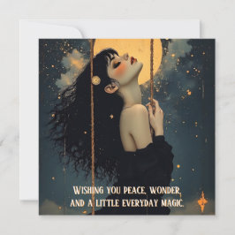 Hemelse Kunst | Gotische Vrouw | Spirituele Quote