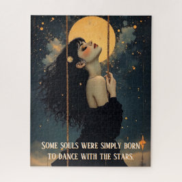 Hemelse Kunst | Gotische Vrouw | Spirituele Quote Legpuzzel