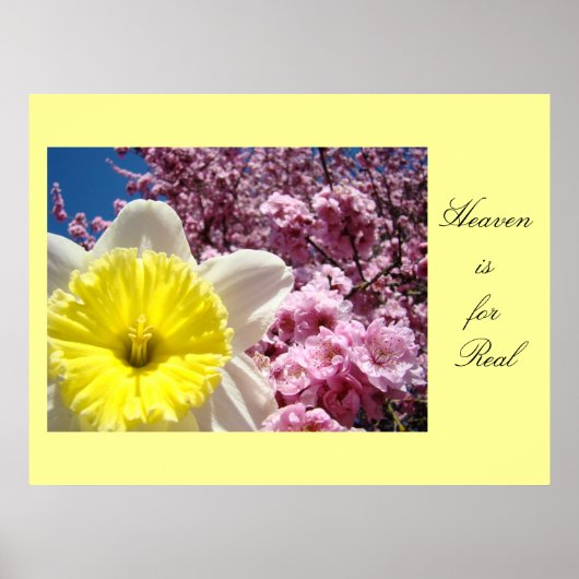 Hemelse kunstprints Lente Bloemen Poster (Voorkant)