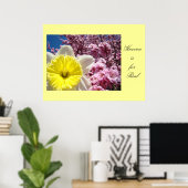 Hemelse kunstprints Lente Bloemen Poster (Thuiskantoor)