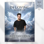 Hemelse Ladder met engel-herdenkingsteken Poster