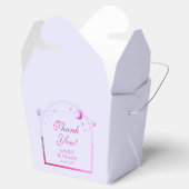 Hemelse Lavendel Roze Zon Maan Sterren Huwelijk Bedankdoosjes (Geopend)