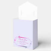 Hemelse Lavendel Roze Zon Maan Sterren Huwelijk Bedankdoosjes (Geopend)