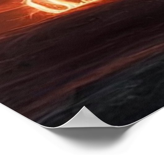 Hemelse Leeuw Poster (Hoek)