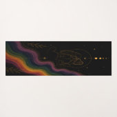 Hemelse Lesbische Pride Yoga Mat (Achterkant (horizontaal))