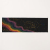 Hemelse Lesbische Pride Yoga Mat (Voorkant (horizontaal))
