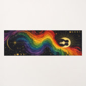 Hemelse LGBTQ-meditatie mat (Achterkant (horizontaal))
