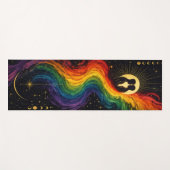 Hemelse LGBTQ-meditatie mat (Voorkant (horizontaal))