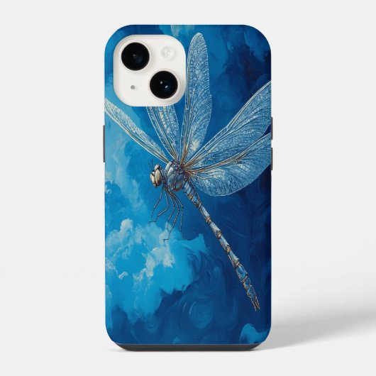 🦋 Hemelse Libel iPhone Hoesje (Achterkant)