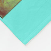 Hemelse libellen op een sterrenhemel fleece deken (Hoek)