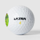 Hemelse libellen op een sterrenhemel golfballen (Logo)
