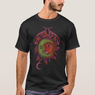 Hemelse Lichamen Universum Astronomie Boho Zon Maa T-shirt