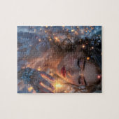 Hemelse Lichtdrager – Engel die de Ster van God va Legpuzzel (Horizontaal)