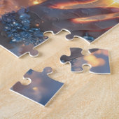 Hemelse Lichtdrager – Engel die de Ster van God va Legpuzzel (Zijkant)