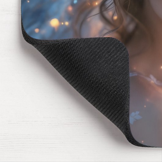 Hemelse Lichtdrager – Engel die de Ster van God va Muismat (Hoek)