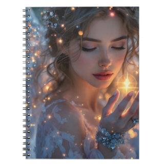 Hemelse Lichtdrager – Engel die de Ster van God va Notitieboek