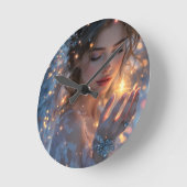 Hemelse Lichtdrager – Engel die de Ster van God va Ronde Klok (Hoek)