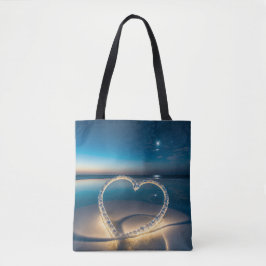 Hemelse Liefde Reflectie Tote Bag