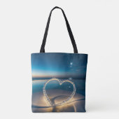 Hemelse Liefde Reflectie Tote Bag (Achterkant)