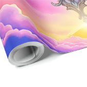 Hemelse Lotus Kruis Cadeaupapier (Rol Hoek)