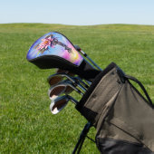 Hemelse Lotus Kruis Golfheadcover (Insitu)