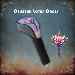 Hemelse Lotus Kruis Golfheadcover