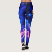 Hemelse Lotus Kruis Leggings (Achterkant)